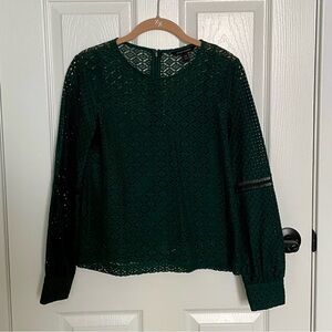Excellent Condition Green Banana Republic Blouse Size XS